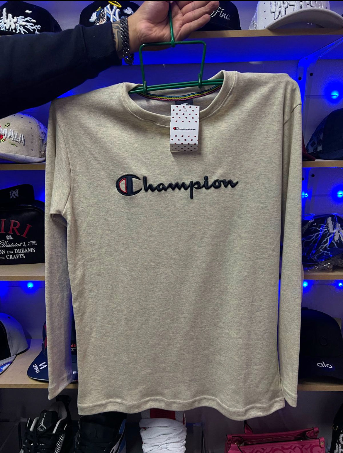 Playera Manga Larga Champion