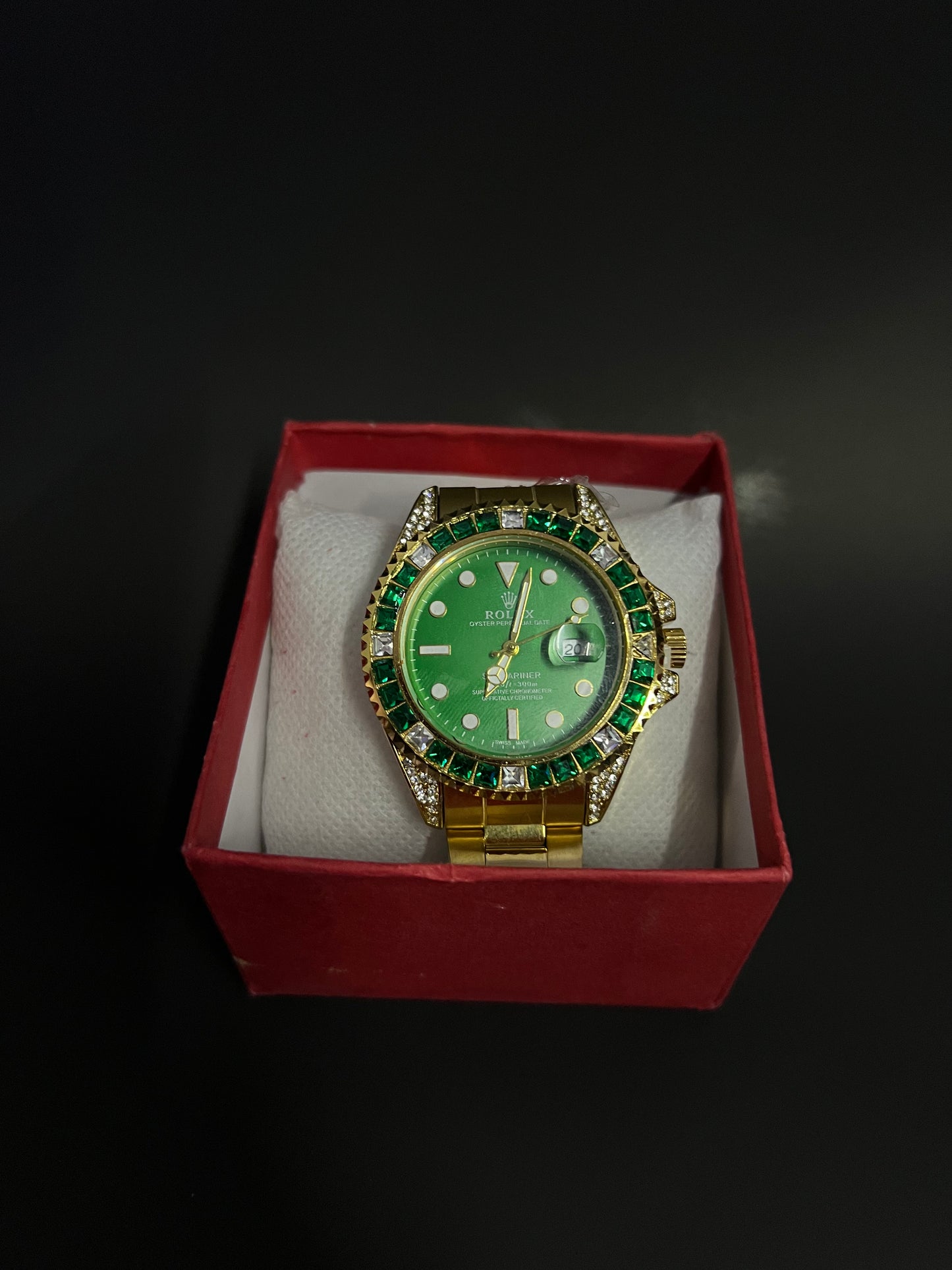 Reloj Rolex con Cristal