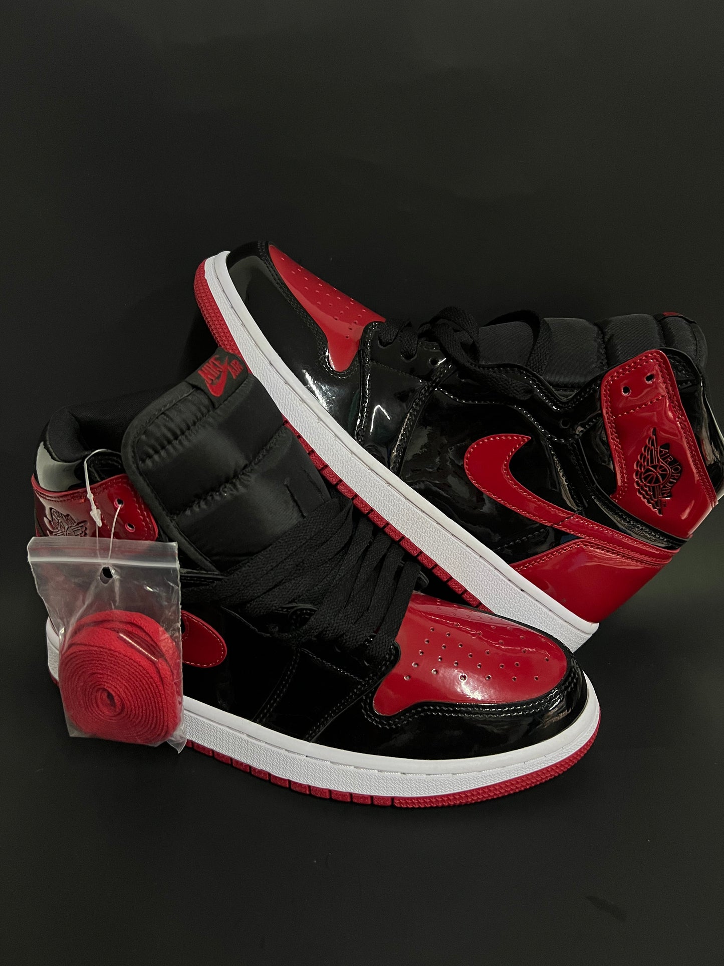 TENNIS G5 AIR JORDAN 1 HIGH PATENT BRED