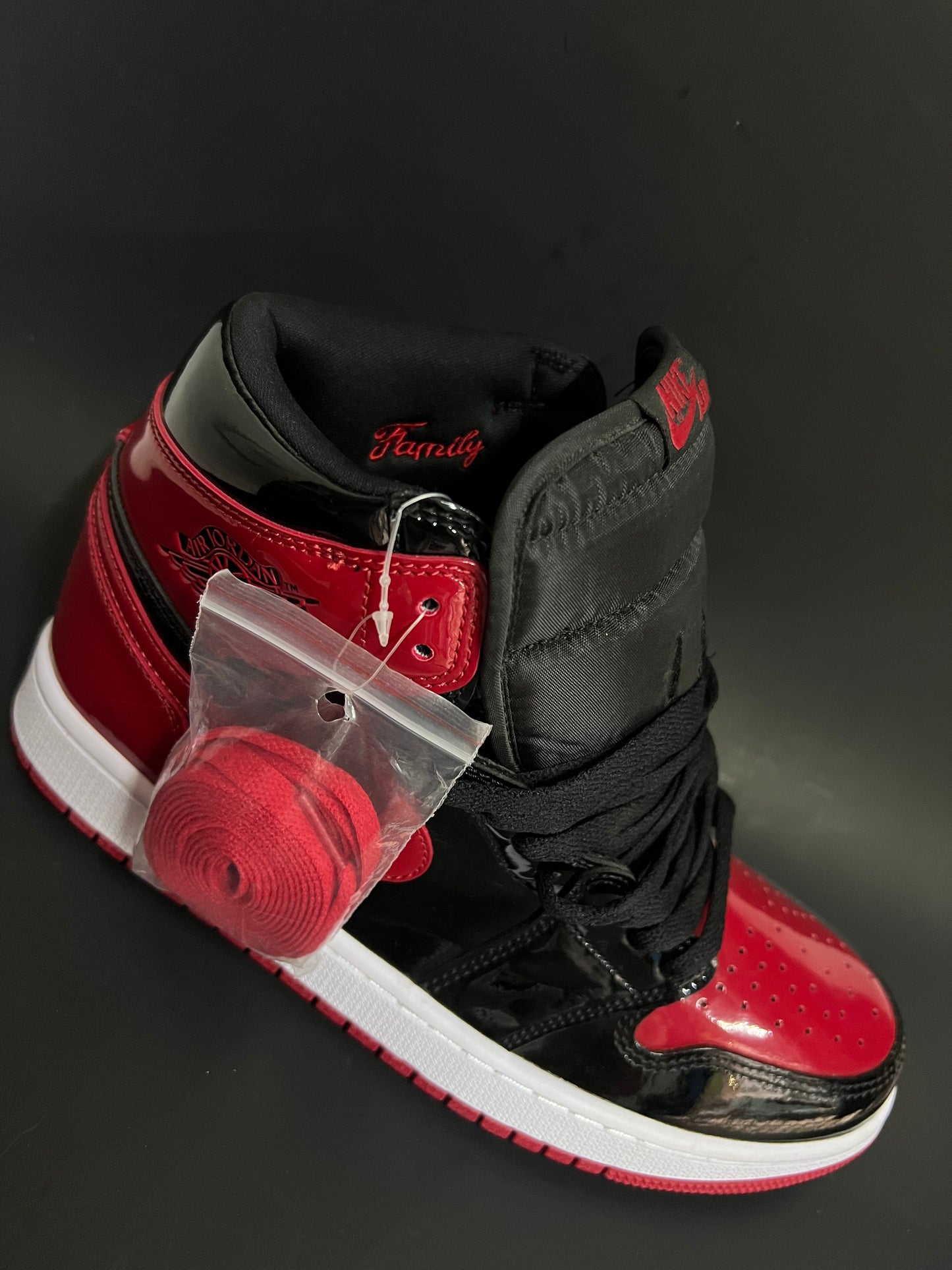 TENNIS G5 AIR JORDAN 1 HIGH PATENT BRED